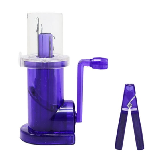 Bracelet Maker Machine, Cool Maker Bracelet Maker, Friendship Bracelet Making Kit, Purple Plastic, 4 in Height, 1 Pc, Bracelet Assistance tool, Jewelry Accessories, tool Kit for