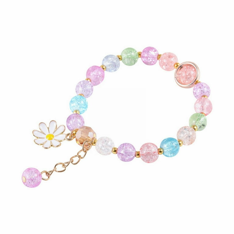 Bracelet Making Kit Stone Bracelet Rhinestone Bracelets Colorful