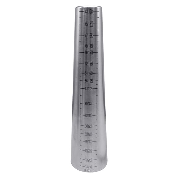 Bracelet Mandrel Sizer Stainless Steel Gold/Silver Easy to Use for Jewelry Makers and Repairers Bangle Sizing Tool