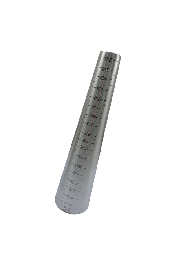 Bracelet Sizing Mandrel Professional Jewelry Designing Tool Bangle Measurement Stick Metal Texture for Jewelry Making