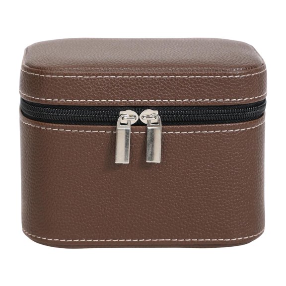 Bracelet Storage Box Organizer PU Leather Velvet for Women Ladies Chains Necklace Rings Watches Home Table