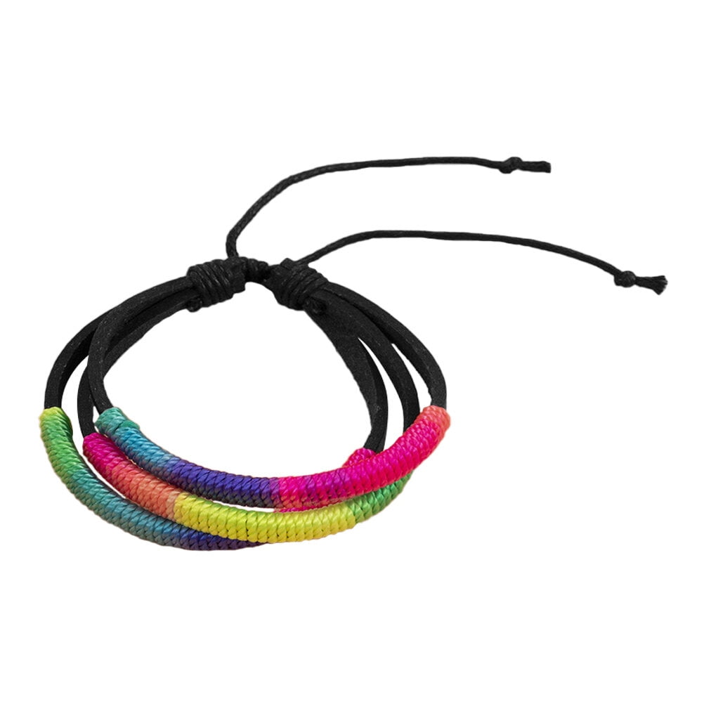 Bracelet String Bracelets Woven Braided Pride Jewelry Friendship