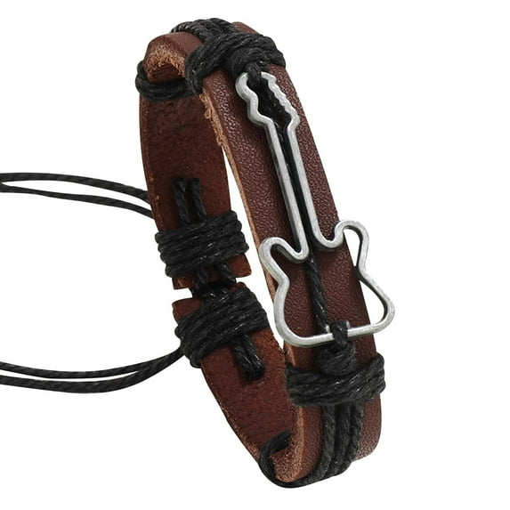 Bracelet for Men and Unisex Retro Guitar Rope Braided Music Festival ...