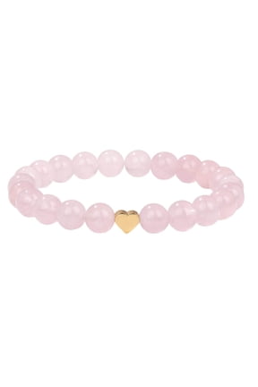 Beaded SPAR Bracelet for Women, Pink