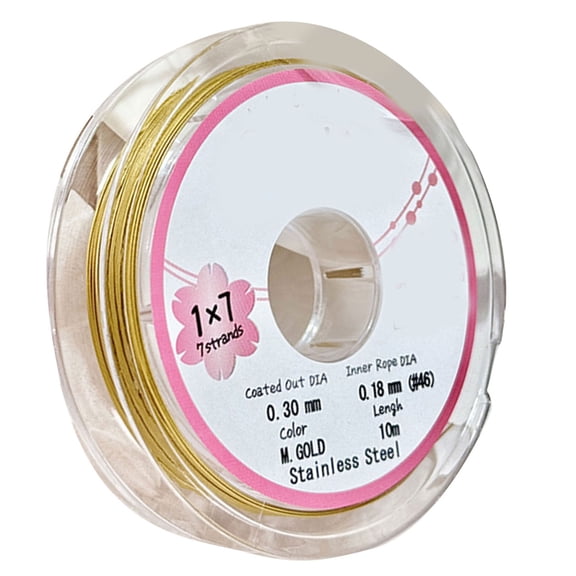 Bracelets Beading Wire For Jewelry Making 0.3mmX1meter Flexible Beading Thread String