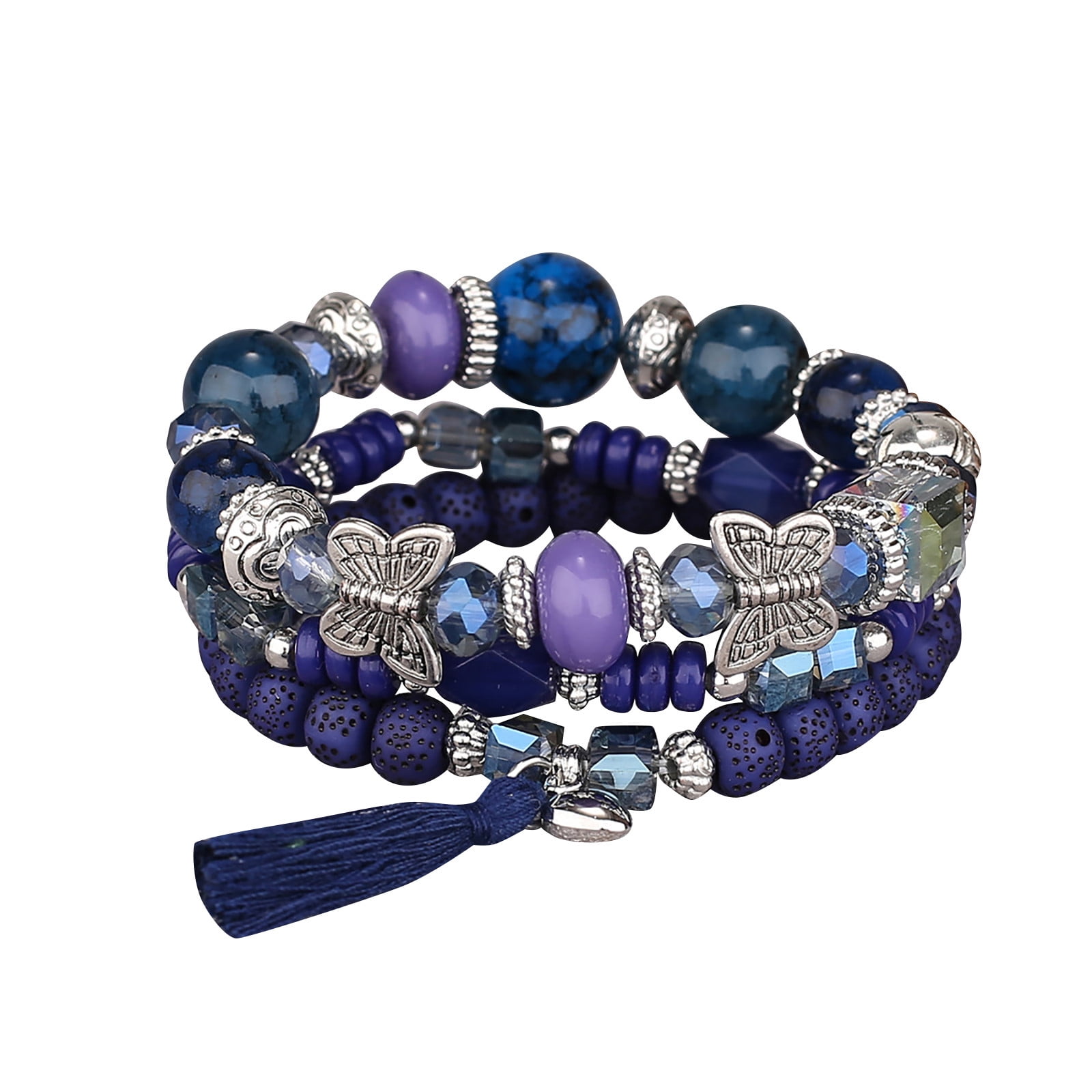 Bracelets For Women Cheap Stackable Bead Bracelets Ladies Mens Stretch