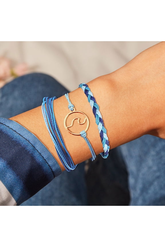 Bracelets For Women Girls Handmade Adjustable Braided Beach Jewelry Boho Stylish Summer Accessories Trendy