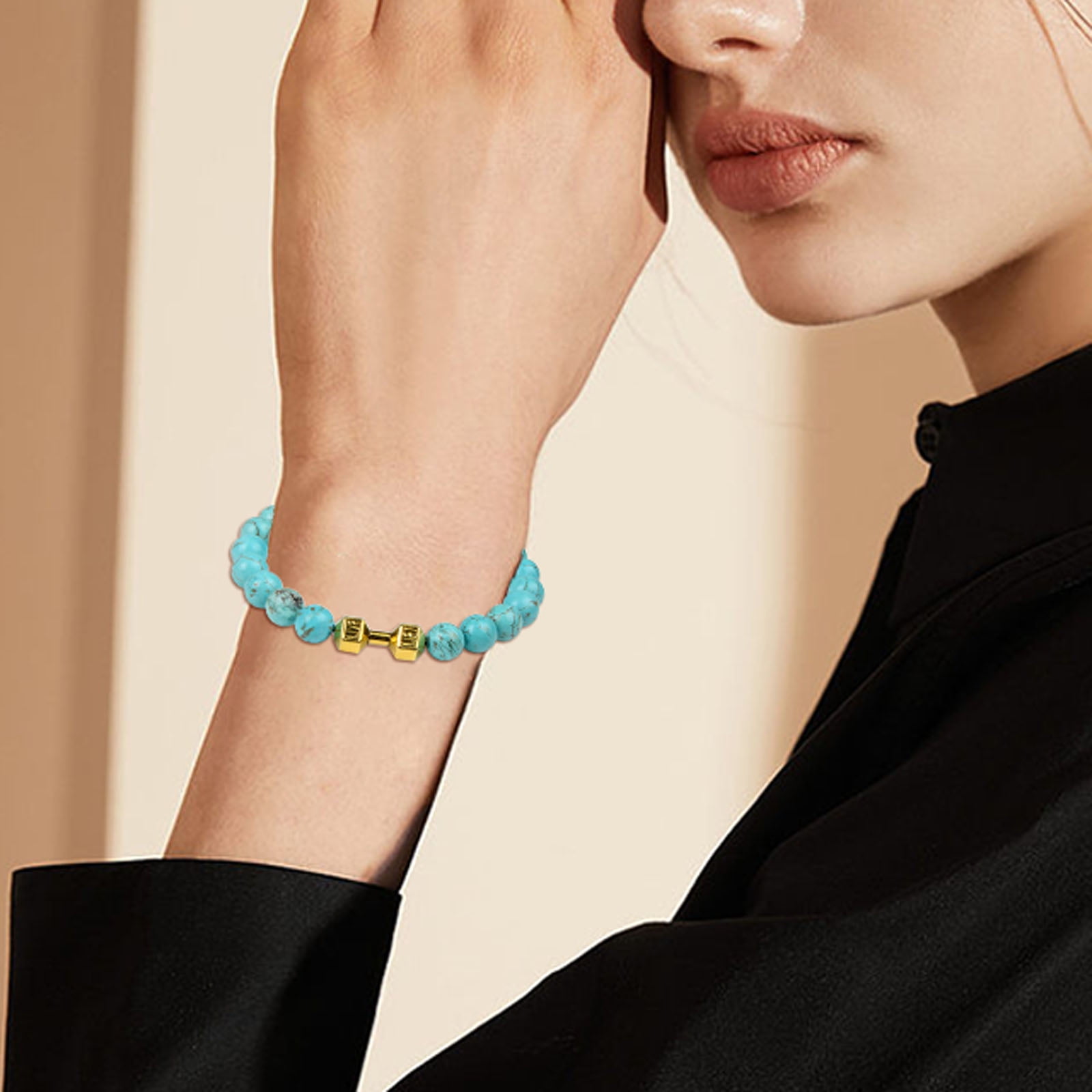 Bracelets For Women Stone Tiger Eye Bracelet Lava Rock Bracelet Stress