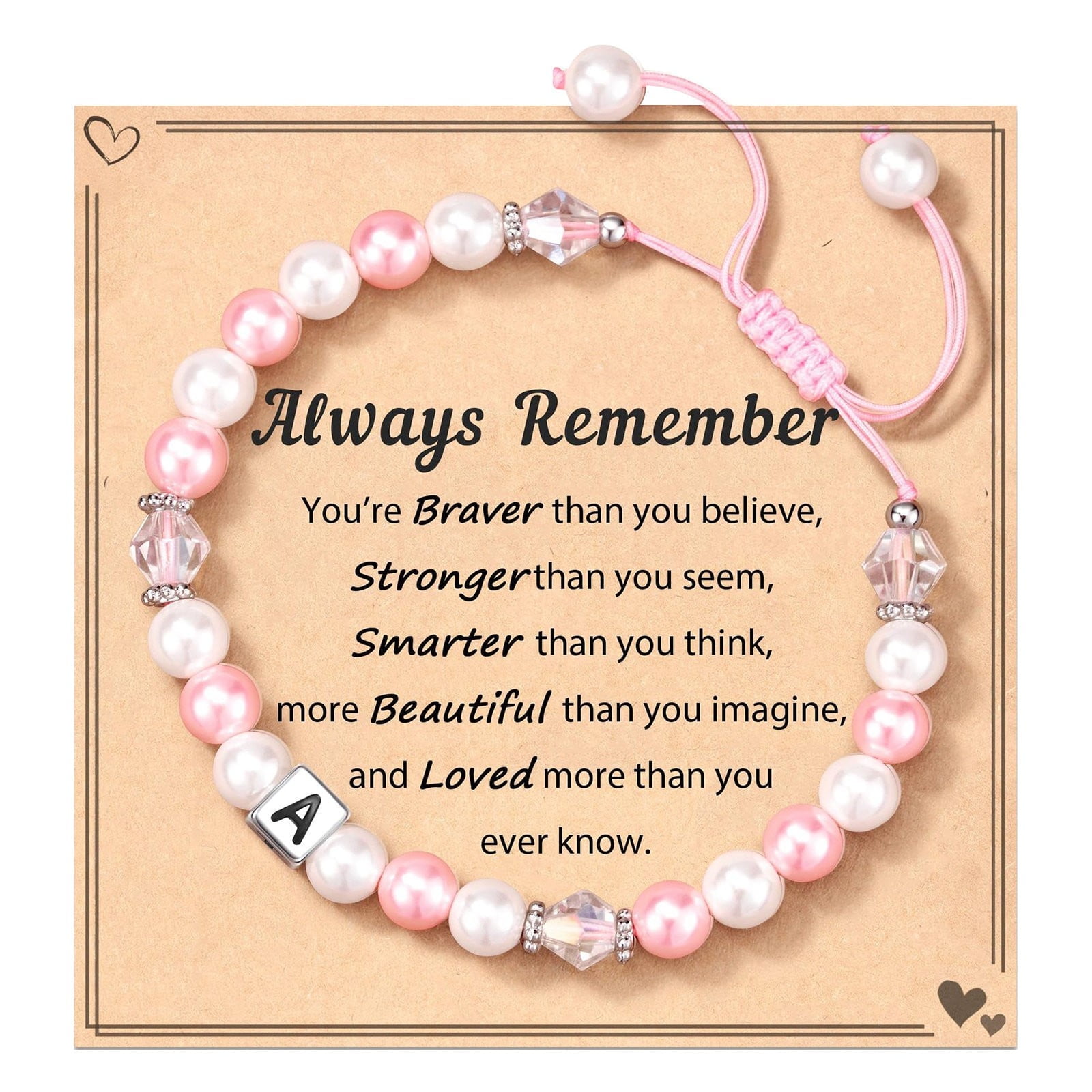 Silver Interlocking Circles Bracelet - Adjustable 6.2-8.2 Inch, Cubic Zirconia Heart, Gift For Mom Daughter Sister 3 thumbnail image