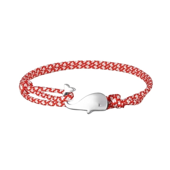 Bracelets Small Fresh Small Whales Paracord Bracelet Multi Turn Adjustable Jewelry