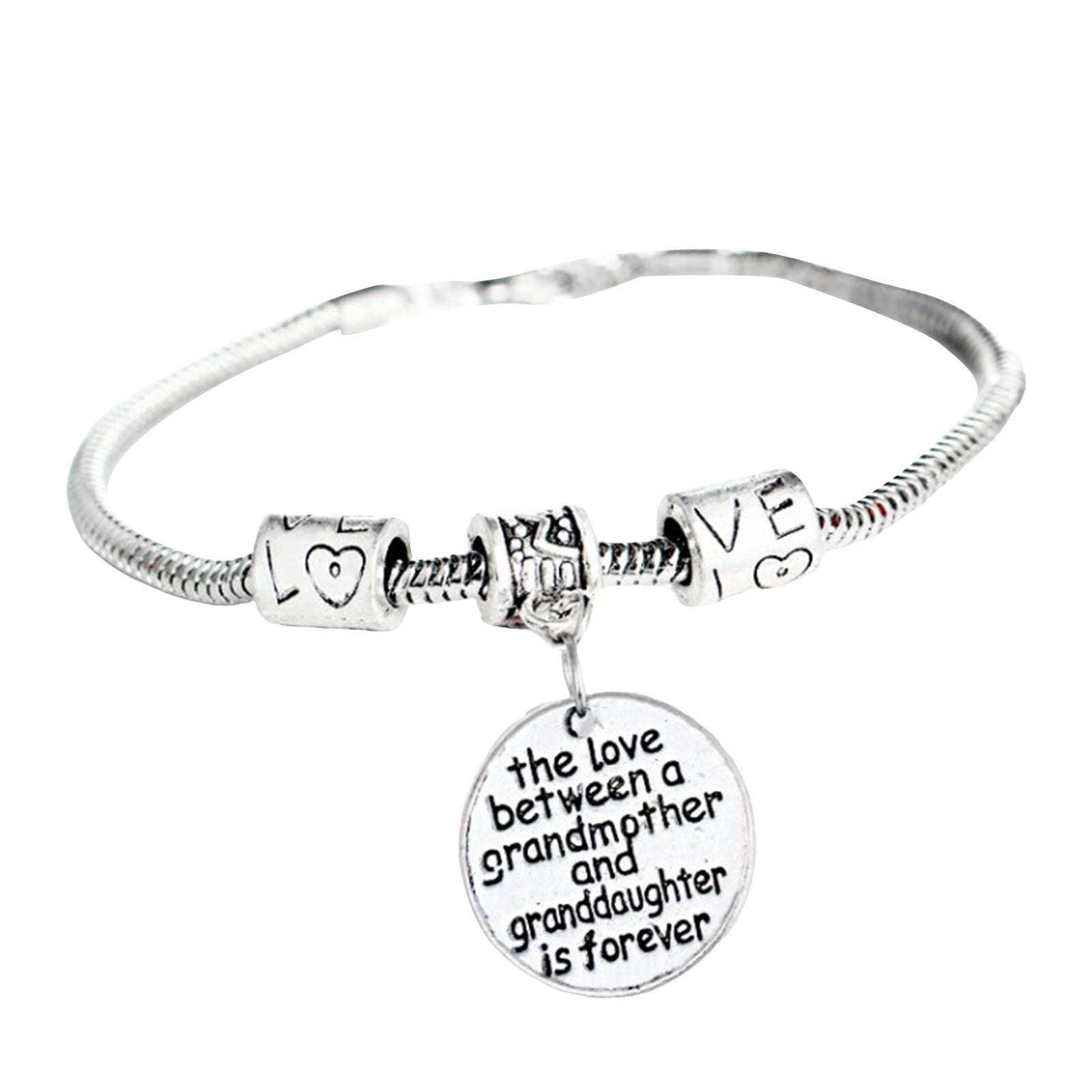 Bracelets The Love Between A Grandmother And Granddaughter Is Forever ...