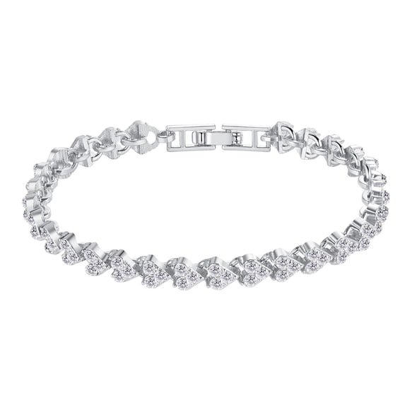 Bracelets for Women,14K Gold Plated Cubic Zirconia Classic Tennis Bracelet ,Gold Bracelets for Women,Jewelry Birthday Jewelry Gifts for Women Mom Daughter