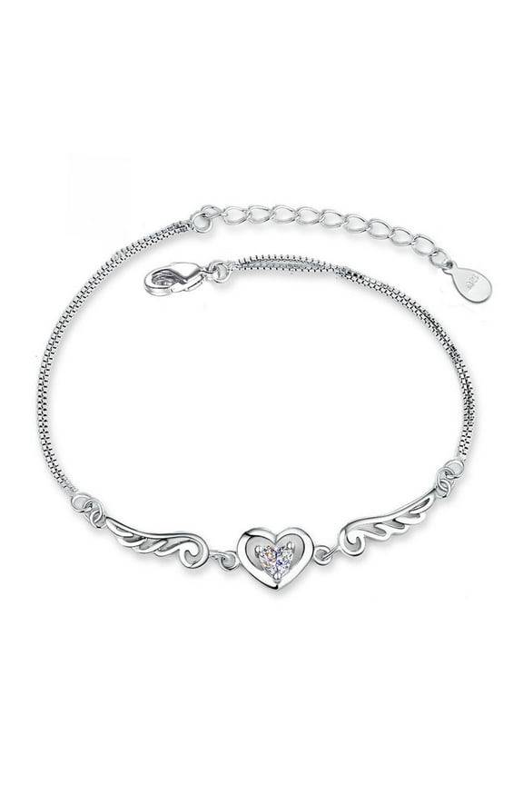 Bracelets for Women Sterling Silver 925 Clearance Sterling Silvers Bracelet for Women Simples Adjustable Bangle Bracelets Dainty Gifts for Birthday Anniversary Valentine Day