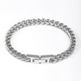 thumbnail image 1 of Men's Bracelet - Stainless Steel Folding Clasp, 1 of 4