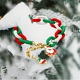 Bracelets for Teen Girls Christmas Bracelet Ornament Beaded Ladies