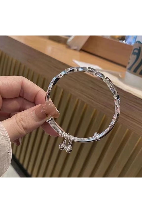 Bracelets for Women Adjustable Bangle Dreamcatcher Tassel Feather Round Bead Charm Bracelet Wedding Jewelry