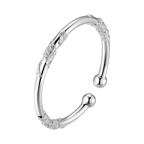 Bracelets Womens Fashion Adjustable Jewelry Silver Charm Bangle Bracelet Gifts