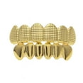 Braces Brushes for Cleaning 6 Tooth Goldplated Hop Teeth Cap with