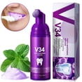 thumbnail image 1 of Braces Cleaner Foam,Stain Removal Toothpaste for Sensitive Teeth,Deep Cleaning, Travel Friendly, 1 of 9
