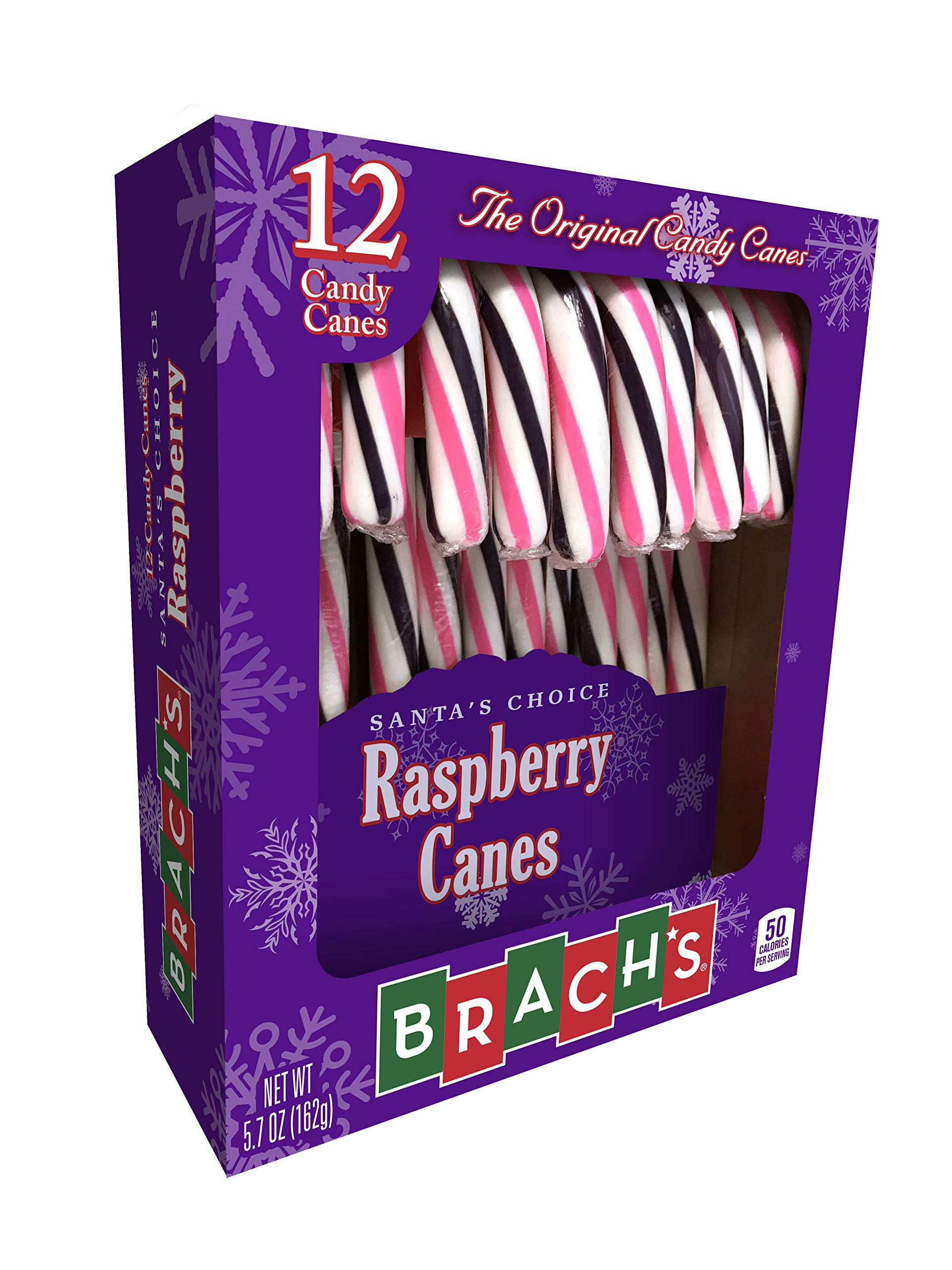 Brach,S Candy Cane, Raspberry Flavor, 5.7 Oz (12)