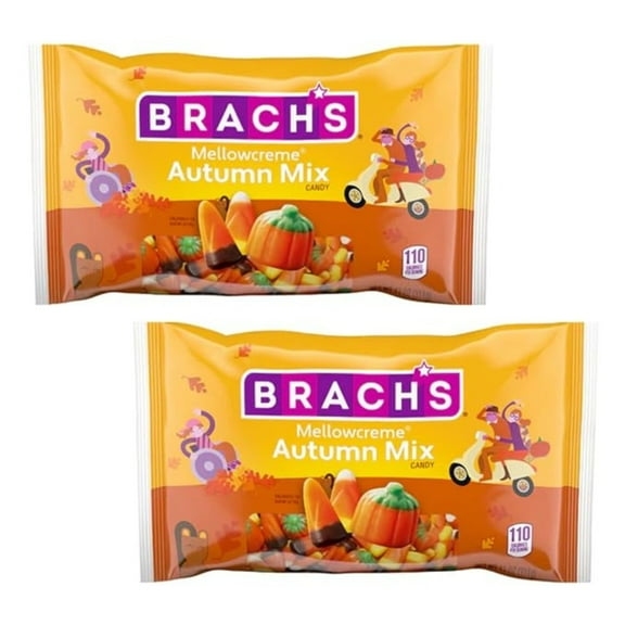 Brach's  Autumn Mix Hard Candy, Halloween Hard Candy 11oz 2 Pack