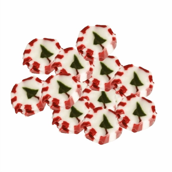 Brach's Christmas Peppermint Nougat 2 lb. Bulk Bag