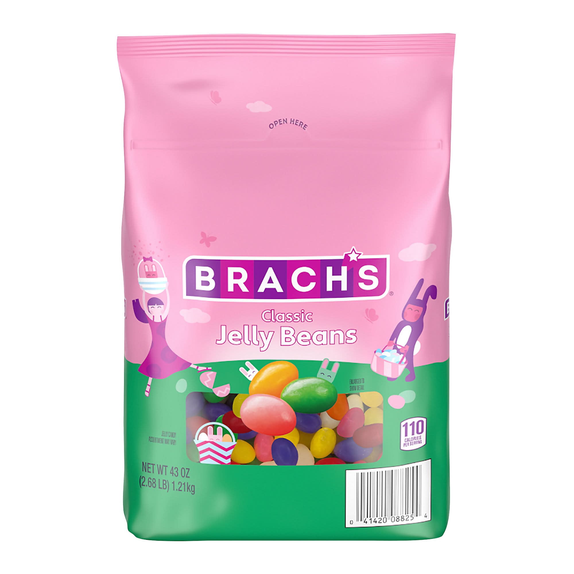 Brach's Classic Jelly Beans Jelly Bird Eggs Candy, 43 oz