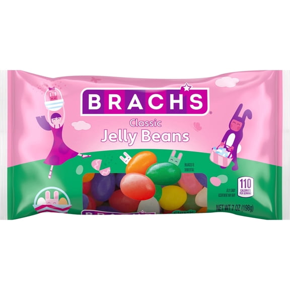 Brach's Classic Jelly Beans, Springtime Easter Candy, 7 oz