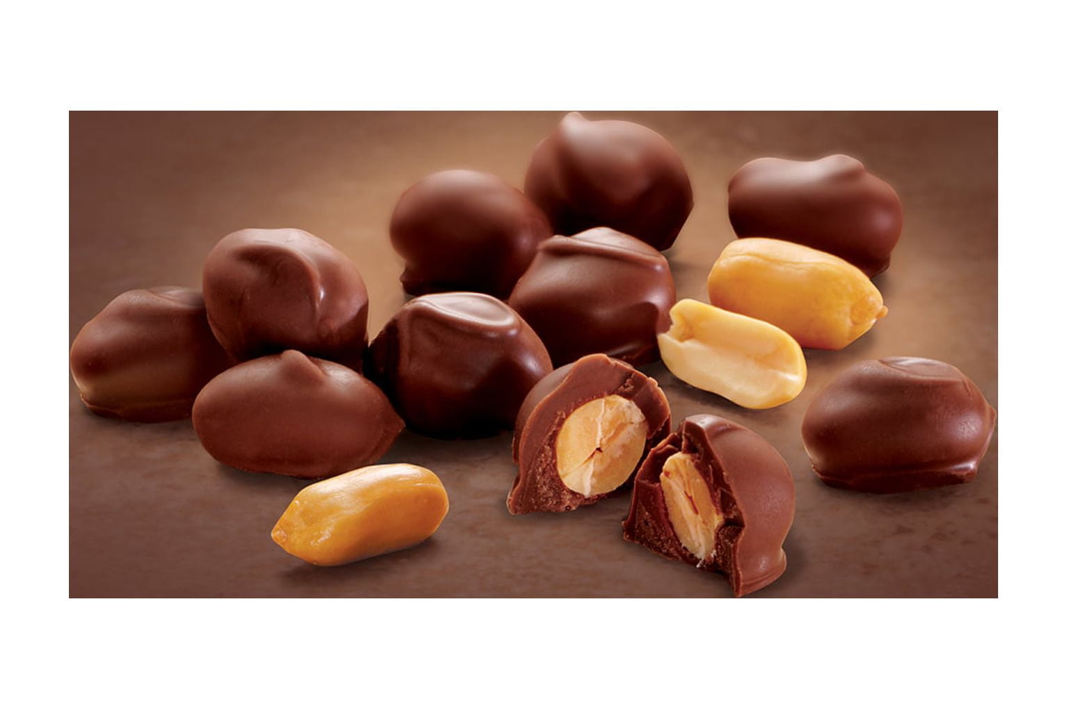 Brach's Double Dipped Chocolate Peanuts, 5 Lb.