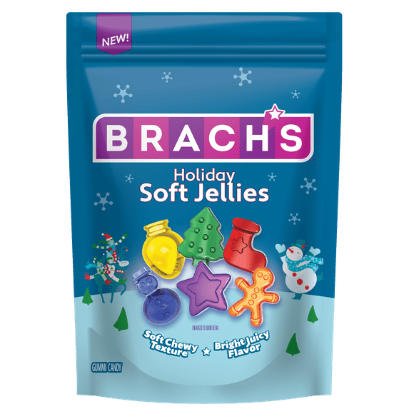 Brach's Holiday Bright Juicy Flavor Soft Jellies 8 oz