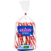 Brach's Holiday Soft Peppermint Stir Sticks Bag, Christmas Candy, Hot Chocolate Stir Sticks, 5oz