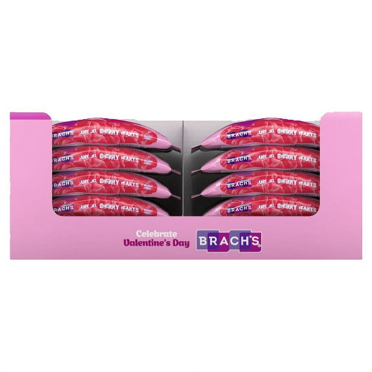 Brach's Jube Jel Cherry Hearts Candy - 12 oz Bag