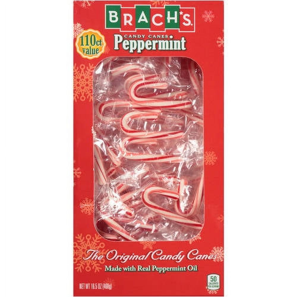 Brach's Peppermint Mini Candy Canes, 16.5 oz, 110 Count