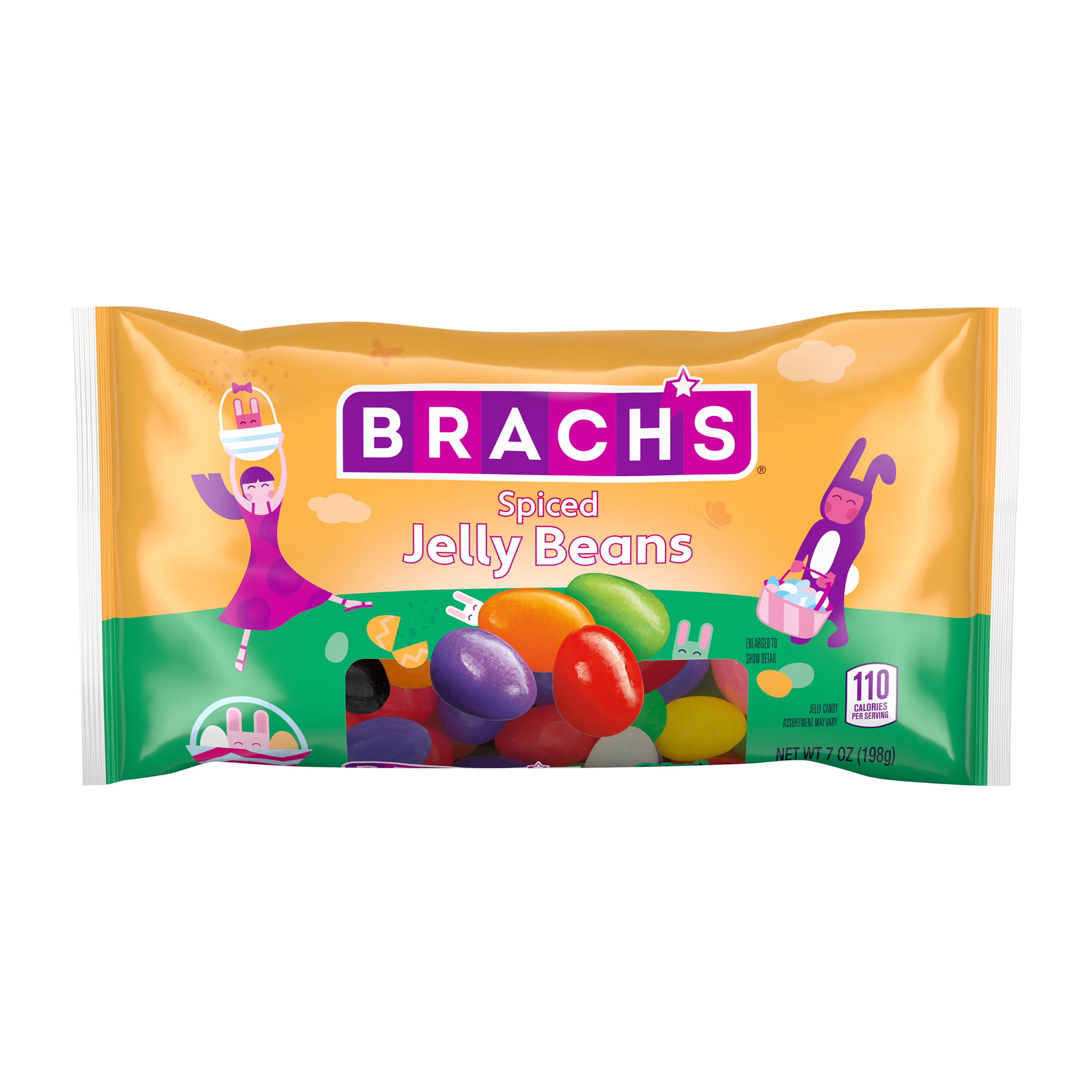 Brach's Spiced Jelly Beans Bird Eggs Easter Candy, 7oz 