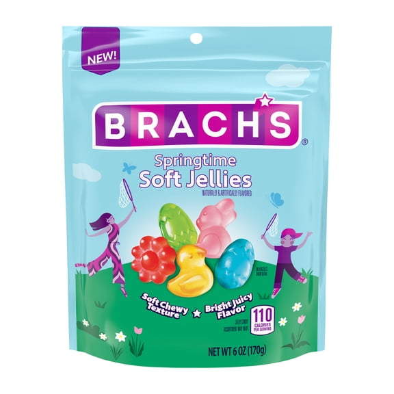 Brach's Spring Soft Jellies, 6oz Stand Up Bag
