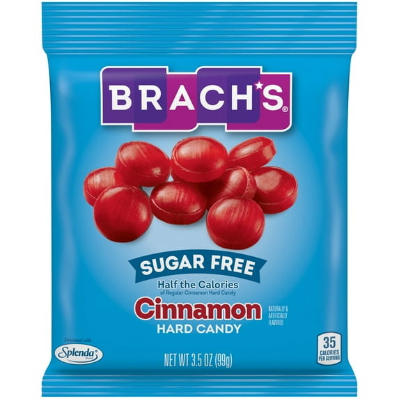 Brach's Sugar-Free Cinnamon Hard Candy, 3.5 oz. Bag