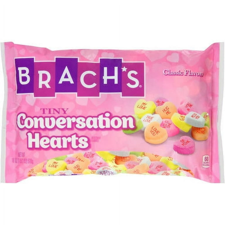 Brach's Tiny Conversation Hearts Valentine Candy, 14 oz - Kroger