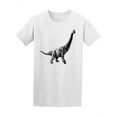 thumbnail image 1 of Brachiosaurus Dinosaur Sketch  T-Shirt Men -Image by Shutterstock, Male 3X-Large, 1 of 2