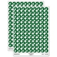 thumbnail image 1 of Brachiosaurus Dinosaur Solid 200+ Round Stickers - Dark Green - Gloss Finish - 0.50" Size, 1 of 3