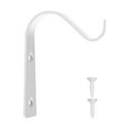 thumbnail image 1 of Bracket Hook White Hanging Hooks, 1X Hook Hooks, White, 1 of 1
