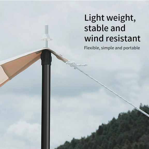 Bracket,Poles Tarp Adjustable Poles/portable Shelter/hammock Rain Poles/tent Poles/tent Poles Rain Of 2 Tarp Adjustable Tarp Adjustable Tarp Poles/portable Shelter/hammock Rain Of Mewmewcat 3