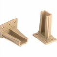 thumbnail image 1 of Knape & Vogt Drawer Rear Bracket 1805 Euro Mount Bracket - Epoxy-Coated - Multicolor, 1 of 1