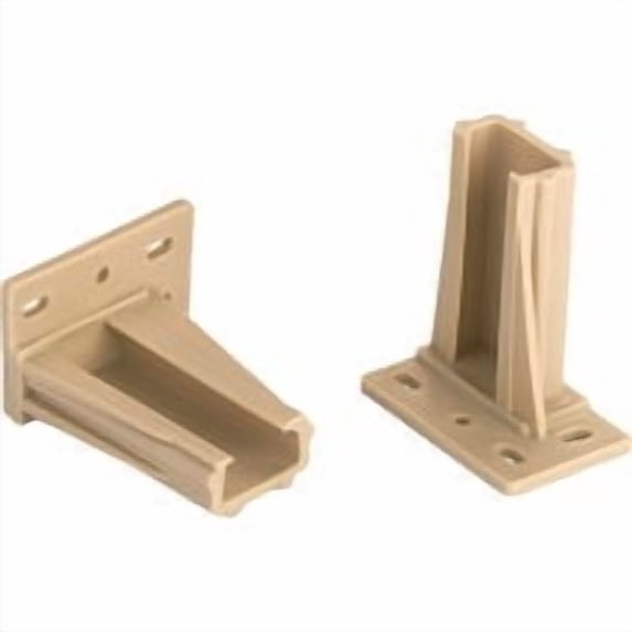 Knape & Vogt Drawer Rear Bracket 1805 Euro Mount Bracket - Epoxy-Coated - Multicolor
