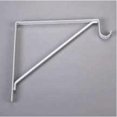 thumbnail image 1 of Knape & Vogt Shelf Bracket With Rod, Closet Rod Bracket 11 In - White - Pack of 1, 1 of 2