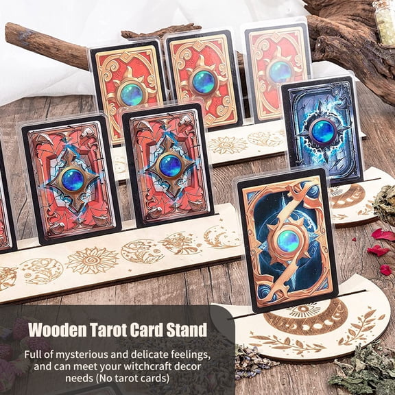 Bracket,Stand Wood Witch Shaped Stand Wood Tools Altar Decor Wood Witch Divination Wooden Shaped Stand Witch Divination Tools Divination Tools Altar 2pcs Stand Wooden Qahm Solinder Yubz