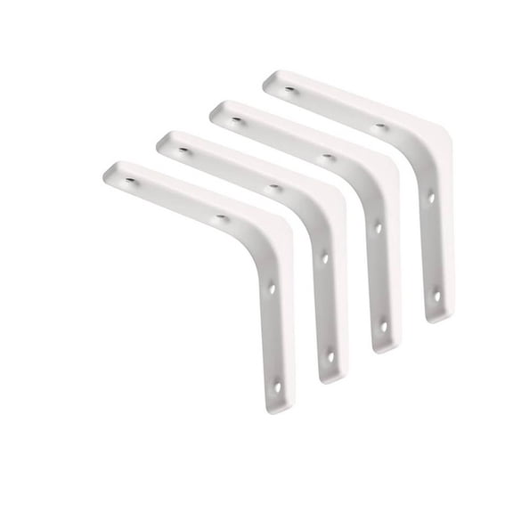 Bracket White 6 in. D x 8 in. L x 1 in. H