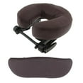 thumbnail image 1 of Bracket arm rest Pillow for Massage Table Bed Brown, 1 of 8