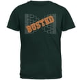 thumbnail image 1 of Bracketology BUSTED Mens T Shirt Forest Green LG, 1 of 1
