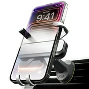 Bracketron AutoGrip Universal Car Vent Phone Mount, One-Hand Lock, Gravity Grip, Fits Phones up to 3.75" Wide