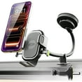 thumbnail image 1 of Bracketron OneClick Car Phone Mount for Dashboard, Windshield & Vent with 7" Gooseneck & 360° Rotation, 1 of 13